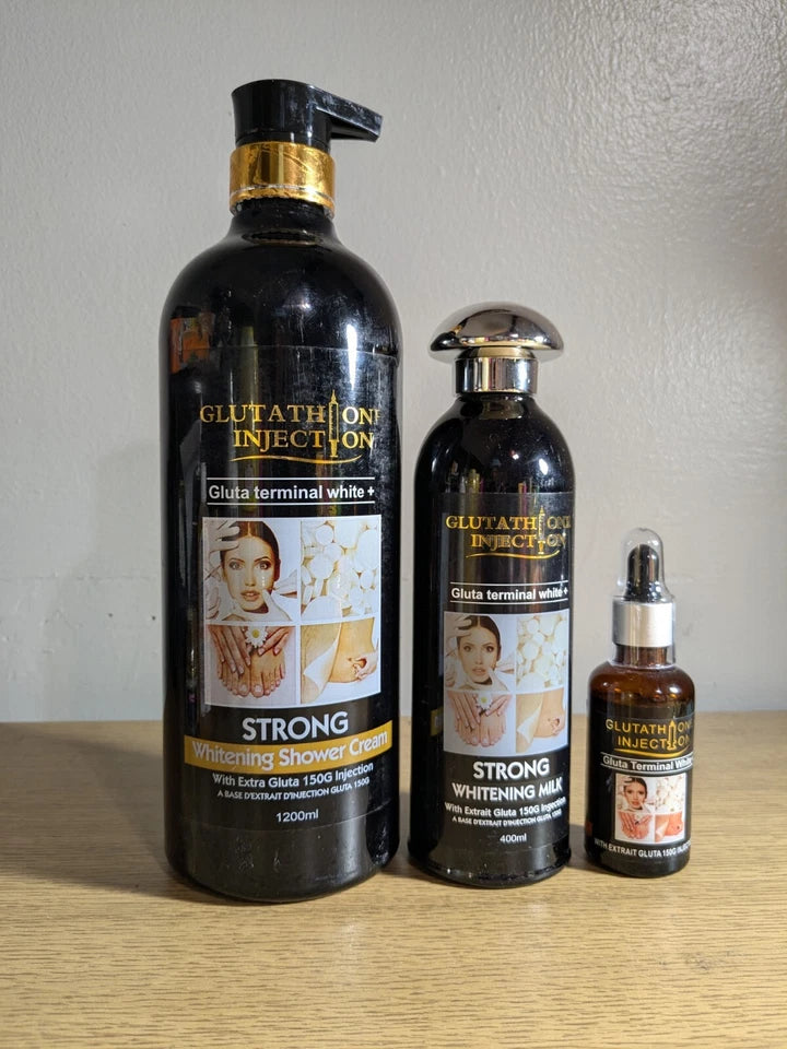 Glutathione Gluta Terminal White Shower Cream 1200ml, Lotion, Serum